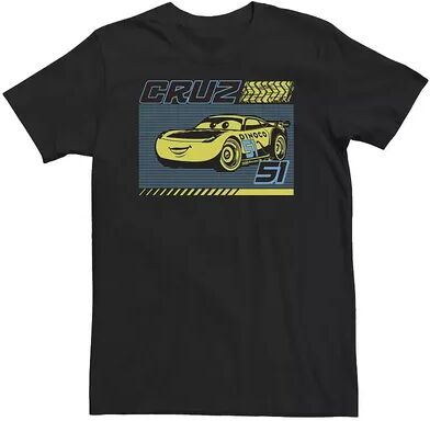 Disney Big & Tall Disney / Pixar Cars Dinoco Cruz Ramirez Tee, Men's, Size: 3XL Tall, Black