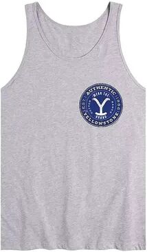 Licensed Character Men's Yellowstone Wear The Brand Tank, Size: XXL, Med Grey