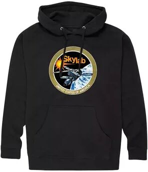 Licensed Character Men's NASA Skylab Emblem Hoodie, Size: Small, Black