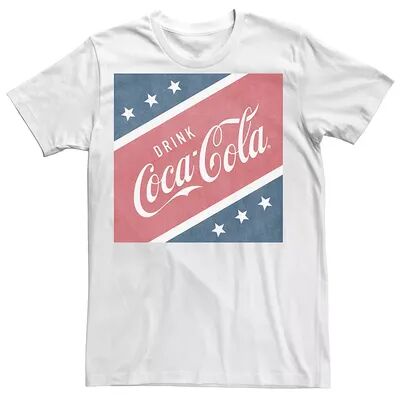 Licensed Character Men's Coca-Cola Vintage Tee, Size: XXL, White