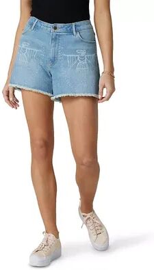 Wrangler Women's Wrangler Denim Shorts, Size: 8 - Regular, Light Blue