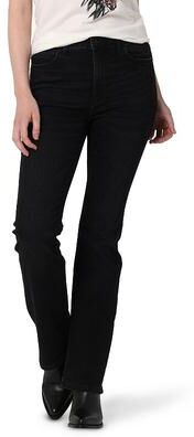 Wrangler Women's Wrangler High-Rise Bootcut Jeans, Size: 10X30, Black