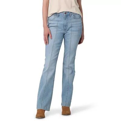 Wrangler Women's Wrangler High-Rise Bootcut Jeans, Size: 12X34, Light Blue