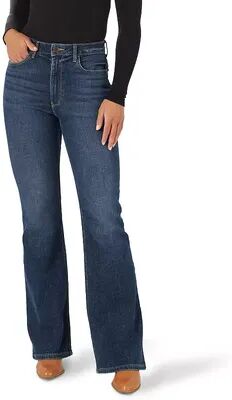 Wrangler Women's Wrangler Stretch Flare Jeans and Corduroy, Size: 6X34, Blue