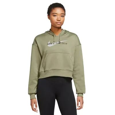 Nike Women's Nike Therma-FIT Graphic Hoodie, Size: Medium, Lt Green