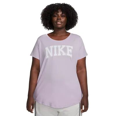 Nike Plus Size Nike Sportswear Graphic Tee, Women's, Size: 2XL, Lt Purple