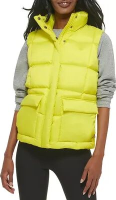 Levi's Women's Levi's Box Quilted Puffer Vest, Size: XL, Brt Yellow