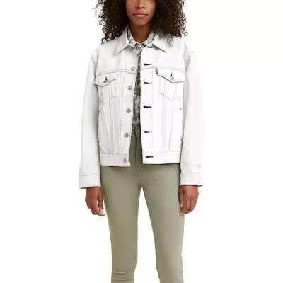 Levi's Women's Levi's Boyfriend Denim Jacket, Size: Large, Natural