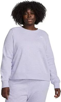 Nike Plus Size Nike Club Fleece Crewneck Sweatshirt, Women's, Size: 2XL, Purple