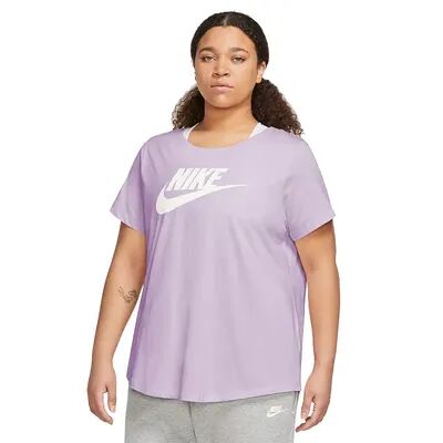 Nike Plus Size Nike Sportswear Essential Graphic Tee, Women's, Size: 3XL, Lt Purple