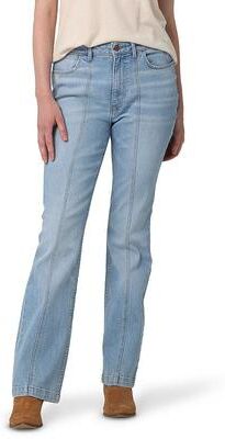 Wrangler Women's Wrangler High-Rise Bootcut Jeans, Size: 14X32, Light Blue