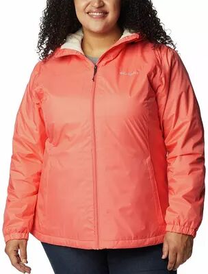 Columbia Plus Size Columbia Switchback Sherpa-Lined Jacket, Women's, Size: 3XL, Med Red