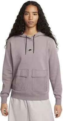 Nike Women's Nike Sportswear Fleece Hoodie, Size: XS, Lt Purple