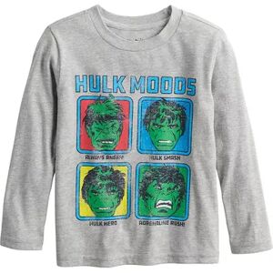 Jumping Beans Toddler Boy Jumping Beans Hulk Moods Graphic Tee, Toddler Boy's, Size: 2T, Dark Grey