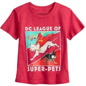 Jumping Beans Toddler Boy Jumping Beans DC Comics League of Super Pets Graphic Tee, Toddler Boy's, Size: 2T, Light Red