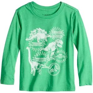 Jumping Beans Toddler Boy Jumping Beans Jurassic World Dino Guide Long Sleeve Graphic Tee, Toddler Boy's, Size: 2T, Green