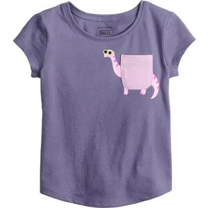 Jumping Beans Toddler Girl Jumping Beans Pocket Tee, Toddler Girl's, Size: 2T, Med Purple