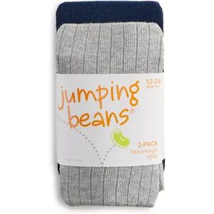 Jumping Beans Baby / Toddler Girl Jumping Beans 2 Pair Tights, Toddler Girl's, Size: 12-24MONTH, Grey