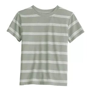 Jumping Beans Toddler Boy Jumping Beans Essential Striped Tee, Toddler Boy's, Size: 12 Months, Med Grey