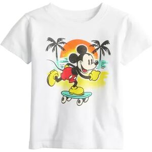 Celebrate Together Disney's Mickey Mouse Toddler Boy Beach Graphic Tee by Celebrate Together , Toddler Boy's, Size: 2T, White