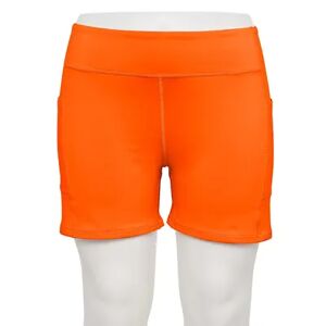Tek Gear Plus Size Tek Gear Core High-Waisted Bike Shorts, Women's, Size: 2XL, Med Orange