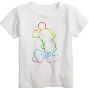 Celebrate Together Disney's Mickey Mouse Toddler Boy Pride Graphic Tee by Celebrate Together , Toddler Boy's, Size: 2T, White