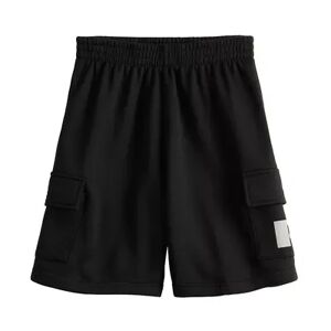 Russell Athletic Boys 8-20 Russell Athletic Cargo Fleece Shorts, Boy's, Size: Large, Black