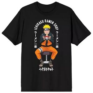 Licensed Character Men's Naruto Shippuden Anime Tee, Size: Large, Black