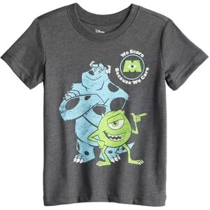 Disney Toddler Boy Disney / Pixar Monsters, Inc. Mike & Sully Short Sleeve Graphic Tee by Jumping Beans , Toddler Boy's, Size: 2T, Med Grey