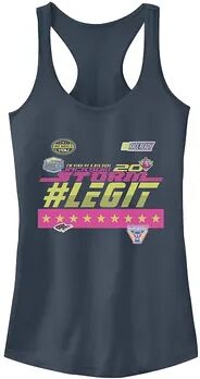 Licensed Character Juniors' Cars 3 Jackson Storm #Legit Logo Tank, Girl's, Size: XL, Purple