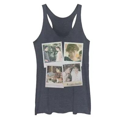 Licensed Character Juniors' Sixteen Candles Vintage Polaroid Graphic Tank, Girl's, Size: XXL, Blue