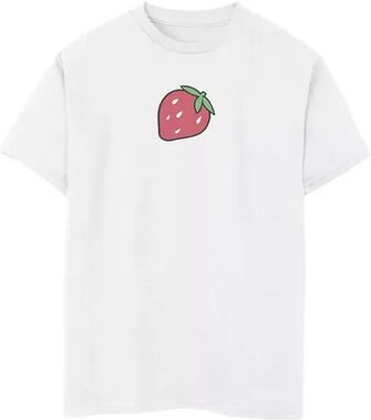 Licensed Character Boys 8-20 Trendy Bitty Berry Graphic Tee, Boy's, Size: Large, White