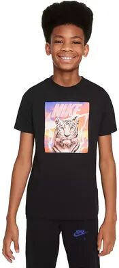 Nike Boys 8-20 Nike Tiger Photo Tee, Boy's, Size: XL, Grey