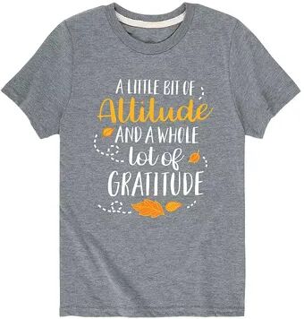 Licensed Character Boys 8-20 Whole Lot Of Gratitude Graphic Tee, Boy's, Size: XL, Grey