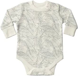 goumi Baby Girl goumi Organic Cotton Blend Long-Sleeve Bodysuit, Infant Boy's, Size: 0-3 Months, White