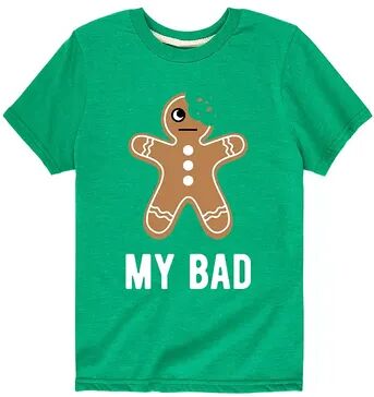 Licensed Character Boys 8-20 My Bad Gingerbread Man Graphic Tee, Boy's, Size: XL, Red