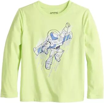 Disney Boys 4-8 Disney / Pixar Toy Story Active Jersey Long Sleeve Buzz Lightyear Graphic Tee by Jumping Beans , Boy's, Brt Green