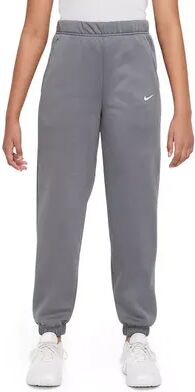 Nike Girls 7-16 Nike Therma-FIT Cuffed Pants, Girl's, Size: Small, Grey