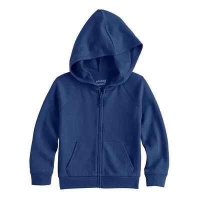 Jumping Beans Girls 4-12 Jumping Beans French Terry Zip-Up Hoodie, Girl's, Size: 10, Dark Blue