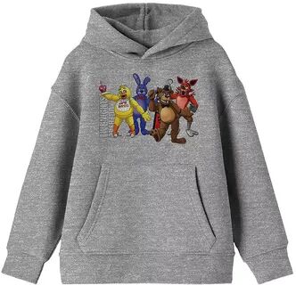 Licensed Character Boys 8-20 Five Nights at Freddy's Hoodie, Boy's, Size: XS, Grey