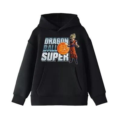 Licensed Character Boys 8-20 Dragon Ball Super Saiyan Hoodie, Boy's, Size: Small, Black