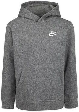 Nike Boys 4-7 Nike Club Fleece Pullover Hoodie, Boy's, Size: 6, Silver