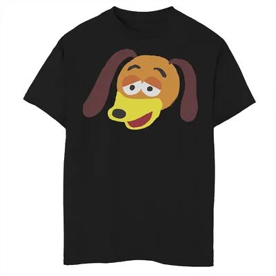 Disney / Pixar's Toy Story Boys 8-20 Slinky Dog Big Face Graphic Tee, Boy's, Size: Small, Black