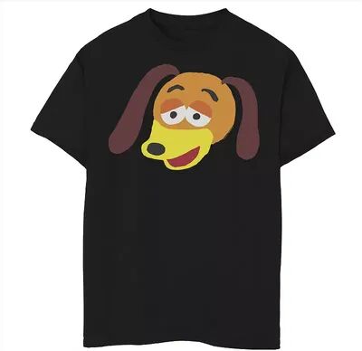 Disney / Pixar's Toy Story Boys 8-20 Slinky Dog Big Face Graphic Tee, Boy's, Size: XS, Black