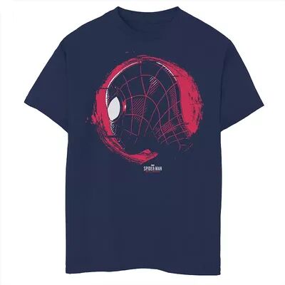 Licensed Character Boys 8-20 Marvel Spider-Man: Miles Morales Mask Tee, Boy's, Size: XL, Blue