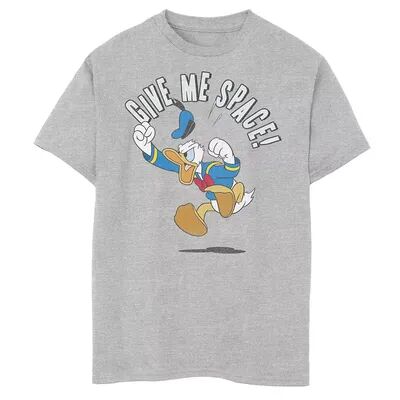 Disney s Mickey And Friends Boys 8-20 Donald Duck Give Me Space Tee, Boy's, Size: Large, Grey