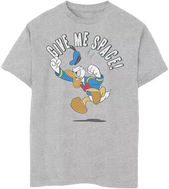 Disney s Mickey And Friends Boys 8-20 Donald Duck Give Me Space Tee, Boy's, Size: Small, Grey