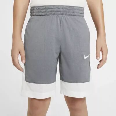 Nike Boys 8-20 Nike Core Basketball Shorts, Boy's, Size: Medium PLUS, Grey