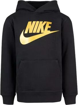 Nike Boys 4-7 Nike Club Fleece Pullover Hoodie, Boy's, Size: 5, Grey