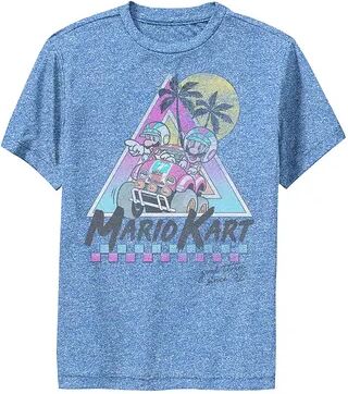 Licensed Character Boys 8-20 Nintendo Mario Kart Mario & Luigi Good Time Since 92 Graphic Tee, Boy's, Size: Large, Blue